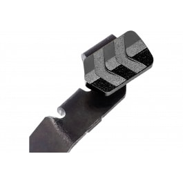 Tyrant CNC TDGSTOP48BLACK <em>Extended</em> <em>Slide</em> <em>Release</em> - Fits Glock 42/43/43X/48, Black 6061 Aluminum