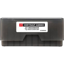 Fierce Firearms Dirtnap 22 Creedmoor 77gr Nosler Competition 20rd Brass Case