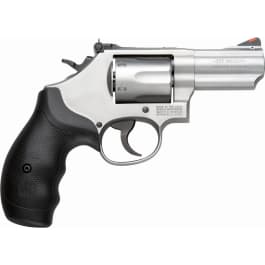 Smith & Wesson 10061 66 K-Frame DA/SA .357 2.75" 6 Black Synthetic Stainless Steel Revolver