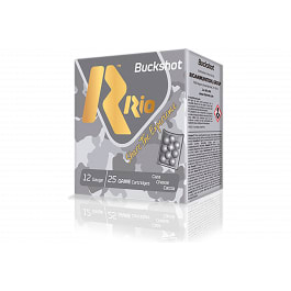RIO Royal Buck 12 Gauge 2.75" 9 Pellets 00 Buckshot 25 Rounds Per Box - RHD9PB