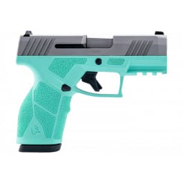 Taurus GX2 1-GX2939C Pistol 9mm 3.38" Stainless Barrel 13+1 Striker-Fired Cyan Frame Accessory Rail