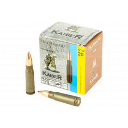 Century Arms Century Arms Kaiser 7.62x39 123gr FMJ Steel Case 20rd Box