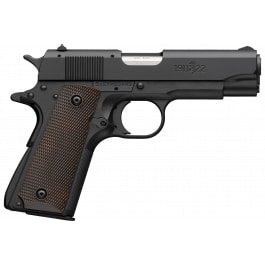 Browning 1911-22 A1 Compact 051064490 Pistol, .22 LR, 3.6" Barrel, 10+1, Single Action, Alloy Frame, Brown Grips.