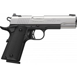 Browning 051118492 1911-380 Stainless 4.25"FS 8rd Black/SS*