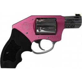 Charter Arms Off Duty Coyote 53812 Pistol .380 ACP 2" Ported Barrel 5-RD DAO Pink Frame HiViz Sight Rubber Grip Concealed Hammer