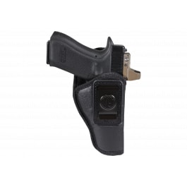 1791 Gunleather 1791 Gunleather EcoCarry IWB Compact Holster Black Right Hand Leather Fits Glock 17/SIG 226/CZ 75C.