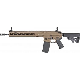 LWRC LWRC IC-MKII ICMKIIR5CK16 Rifle 5.56 NATO 16.1" Barrel 30+1 Semi-Auto FDE Ambidextrous Controls, Spiral Fluted Threaded Barrel.