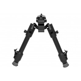 Warne Mfg Warne Skyline Precision Bipod 7904M Gun Rest M-LOK Aluminum/Steel 6.9–9.1 Inch Height Folding Black