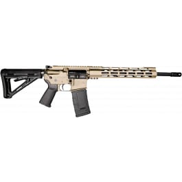 Diamondback DB15 DB1718B062 Rifle 300 AAC Blackout 16" Barrel 30+1 Semi-Auto Optics-Ready FDE M-LOK Threaded