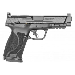 Smith & Wesson 13388 M&P M2.0 Optic Ready <em>Striker</em> <em>Fire</em> 4.60" 15+<em>1</em> Matte Black Frame Black Armornite Stainless Steel with Optics Cut Slide Black Interchangeable Backstrap Grip Manual Safety