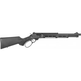 Smith & Wesson 14195 1854 Stealth Hunter 8+1 16.30" Black Armornite Threaded Barrel, Black Anodized Aluminum Receiver w/Picatinny Rail, Fixed w/Textured Grip Panels Black Synthetic Stock