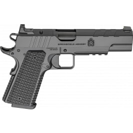 Springfield Armory PX9229LAOS 1911 Emissary 9mm 9+1 5" Stainless Barrel Optic Ready Black Carbon Slide VZ Grips Thin-Line G10 Grip