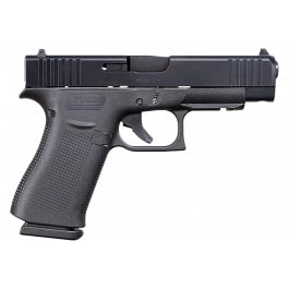 <em>Glock</em> UA4850201FR G48 Gen 5 Slim Compact 10+1 4.17" Black Steel Barrel Black, nDLC Front Rail/Serrated <em>Slide</em>, Black Polymer Frame w/Beavertail, Black Textured Polymer Grips, USA Made