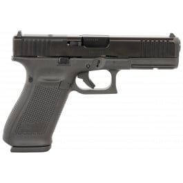 <em>Glock</em> UA205S203MOS G20 Gen 5 MOS Standard 15+1 4.61" Black GMB Barrel, Black nDLC Serrated <em>Slide</em>, Black Polymer Frame w/Picatinny Rail, Black Textured Grip, Ambidextrous, USA Made