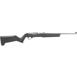 Ruger 10/22, Semi-Automatic Rifle, .22LR, 18.5" Barrel, Stainless Steel, Magpul MOE X-22 Stock, NON Threaded - 31224 