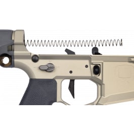 Q LLC Q Honey Badger Recoil Spring Firearm Part, Silver Finish, Replacement for AR Platform.