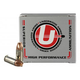 Underwood Ammo Xtreme Defender 9mm +P 90gr Solid Monolithic Ammunition