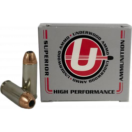 Underwood Ammo XTP 10mm Auto 200gr JHP Nickel Plated Brass 20 Rounds