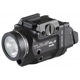 Streamlight TLR-8 HL-X Sub USB 1913 Tactical Light Red Laser 1000 Lumens