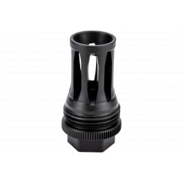 KGM Suppressors KGM Suppressors Quick Detach Flash Hider, Firearm Parts, Steel, Black Nitride, 5/8"X24 Threads.