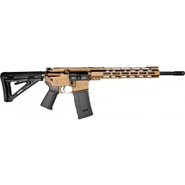 Diamondback DB1718B042 DB15 30+1 Burnt Bronze Cerakote Picatinny Rail Aluminum Receiver, Black Synthetic Stock