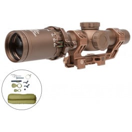 Sig Sauer Electro-Optics SOT61SVPS Tango6T SVPS <em>Kit</em> <em>Flat</em> Dark Earth 1-6x24mm, 30mm Tube Illuminated Hellfire FL-6 Reticle