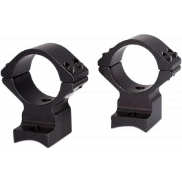 Talley 94X719 <em>Scope</em> Mount/Ring <em>Combo</em> Black Anodized Aluminum <em>1</em>" Tube, Savage (8-40) Round Receiver w/Accutrigger, Medium Rings