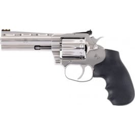 Colt ZKCOBRA22SP4RFO King Cobra Target .22 LR 4.25" Barrel 10rd Revolver, Stainless Steel W/ Adjustable Rear Sight & Hogue Rubber Grips - Minor Cosmetic Blem