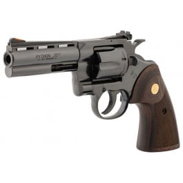 Colt ZPYTHONBP4WTS Python .357 Magnum 4.25" Barrel 6rd Revolver, Blued W/ Walnut Colt Medallion Grips - Minor Cosmetic Blem