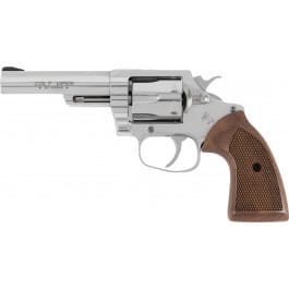 Colt ZVIPERSP4WRR Viper .357 Magnum 4.25" Barrel 6rd Revolver, Stainless Steel W/ Walnut Grips (Half Lug) - Blem