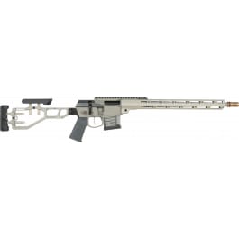 Q LLC MINIFIX300BLK16INRIFLE Mini Fix 16" Black Anodized Tapered Threaded Barrel, Black Anodized Picatinny Rail, M-LOK Handguard ,Adj Folding, Polymer Grip