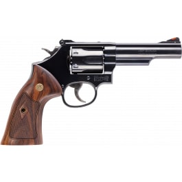 Smith & Wesson 14046 Model 19 K-Frame 6rd 4.25" Blued Carbon Steel Barrel, Cylinder & Frame, Checkered Wood Grip, No Safety Revolver