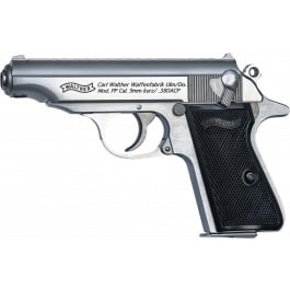 Walther Arms 4796029 PP 8+1 3.90" Stainless Steel