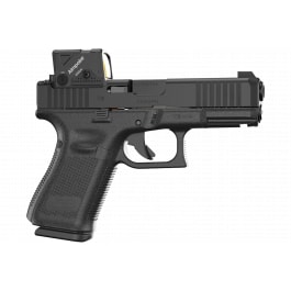 Glock G19 Gen 5, Aimpoint COA Optic, (3) 15 Round Magazines, 4.02" Barrel,  Ambidextrous <em>Slide</em> <em>Release</em>, Front <em>Slide</em> Serrations, Flared Magwell, PA195SB03MOS8A3 