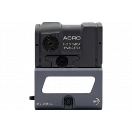 B&<em>T</em> Firearms AP-200871-SG-39-QD Aimpoint Acro P-2 Gray 1x 3.5 MOA Red Dot Reticle