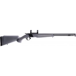 CVA PR2119M <em>Wolf</em> 24" Blued Steel Barrel & Steel Receiver w/Picatinny Rail, Fixed Stealth Gray Synthetic Stock