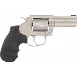 Colt KCOBRASM3BB King Cobra Small #6 Shot 3" Matte Stainless Steel Barrel, Cylinder Frame, Black Hogue Overmolded Grips, Exposed Hammer Revolver