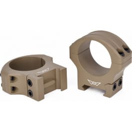 Warne Warne HyperLite 34mm Low Scope Rings, Dark Earth Cerakote, MagnaFusion Alloy, Fits Picatinny/Weaver