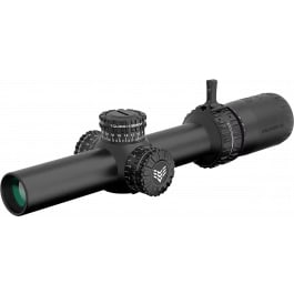 <em>Swampfox</em> <em>Optics</em> ARH16241-M Arrowhead Black 1-6x24mm 30mm Tube Guerrilla Dot MOA Reticle