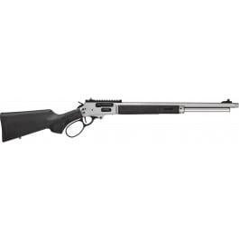 Smith & Wesson 14204 1854 6+1 20" Stainless Threaded Barrel, Stainless Steel Receiver w/Picatinny Rail, Fixed Black Synthetic Stock, Thread Protector