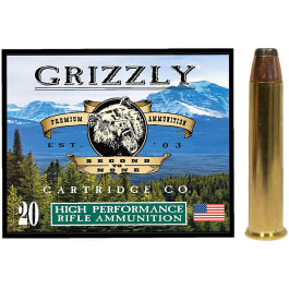Grizzly Grizzly Ammo 45-70 +P 300gr Jacketed Hollow Point Brass Case 20 Rounds GC45/70+P2 815152010681