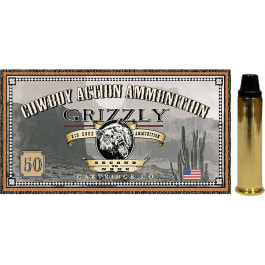 Grizzly Grizzly Ammo Cowboy 357 Magnum 158gr Semi Wad-Cutter Brass Case 50 Rounds GC357M2