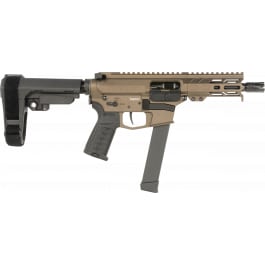 CMMG 99A290F-MB Pistol Banshee MKGS 5" Ejector RIP Brace Bronze