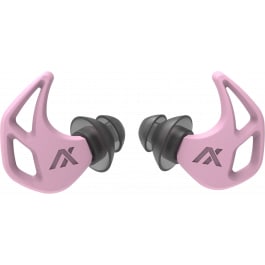Axil X20P X20 Earplugs Hearing Protection Soft Pink Silicone & Foam Tips 24 dB SNR Water Resistant.