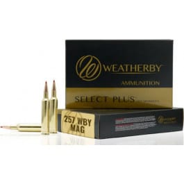 Weatherby Weatherby M25792HCB Select Plus 257WeatherbyMag 92 GR Hammer Custom 20 Per Box