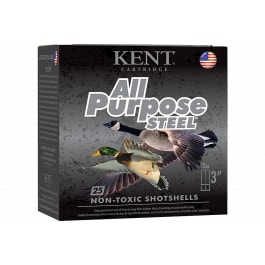 Kent Cartridge Kent Cartridge AP123S36-2 12 Gauge 3" 1 1/4 oz #2 Steel Shot 25rd Box Steel Case
