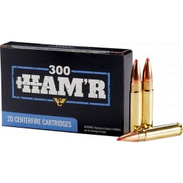 Wilson Combat Wilson Combat 300 HAM'R 135gr Hornady FTX Brass Case Ammo, 20 Rounds, MPN A300HMR135FTX
