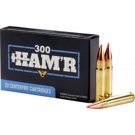 Wilson Combat Wilson Combat 300 HAM'R 110gr V-Max 20 Rounds Brass