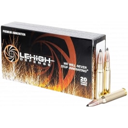 Wilson Combat Wilson Combat LA308155TME 308Win 155 GR Tipped Maximum Expansion 20 Per Box