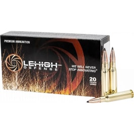 Wilson Combat Wilson Combat Lehigh Defense .308 Win 175gr TXC Brass Case 20 Rounds LA308175TXC